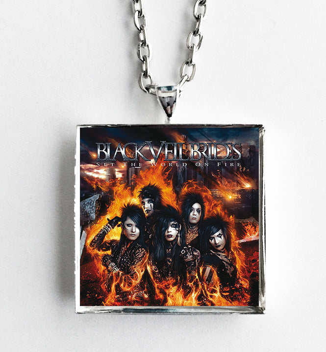 Black Veil Brides - Set the World on Fire - Album Cover Art Pendant Necklace - Hollee