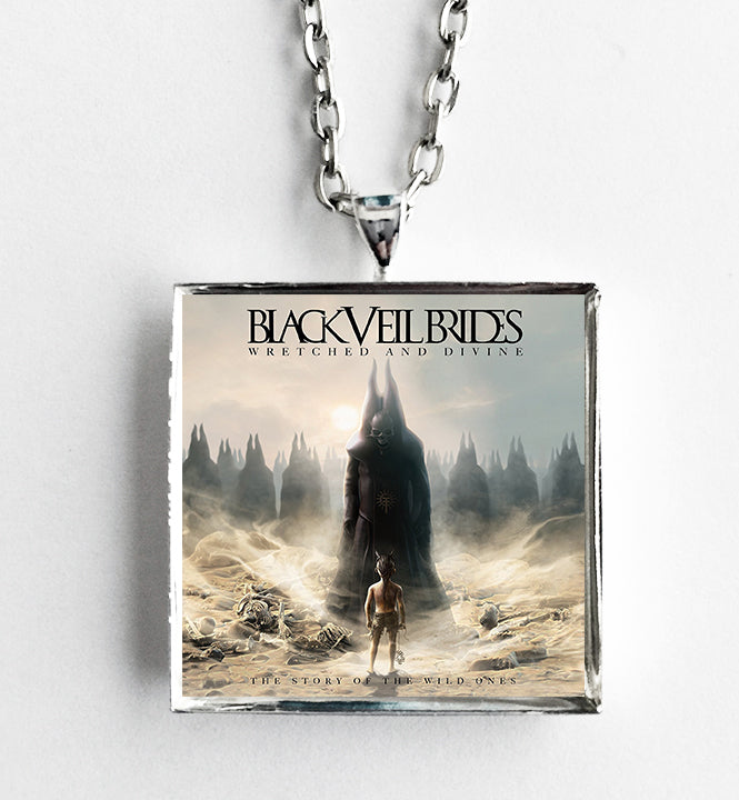 Black Veil Brides - Wretched and Divine - Album Cover Art Pendant Necklace - Hollee