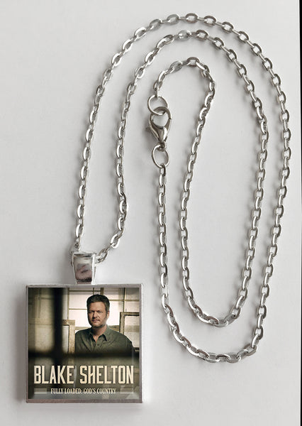 Blake Shelton - Fully Loaded: God's Country - Album Cover Art Pendant Necklace - Hollee