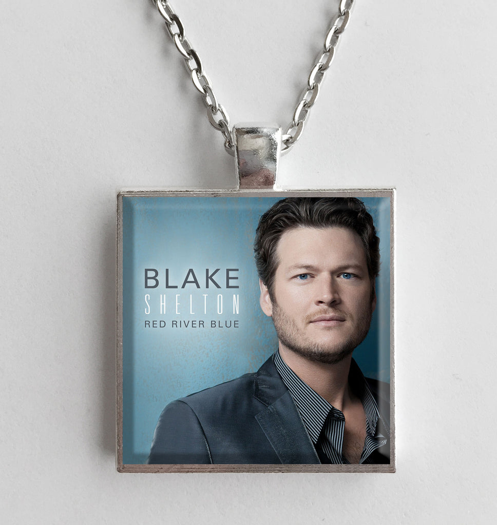Blake Shelton - Red River Blue - Album Cover Art Pendant Necklace - Hollee