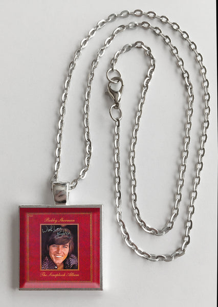 Bobby Sherman - The Scrapbook Album - Album Cover Art Pendant Necklace - Hollee