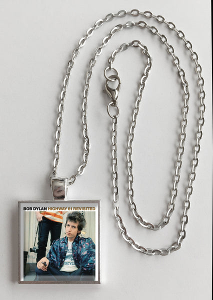 Bob Dylan - Highway 61 Revisited - Album Cover Art Pendant Necklace - Hollee