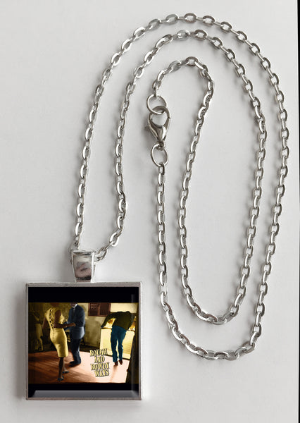 Bob Dylan - Rough and Rowdy Ways - Album Cover Art Pendant Necklace - Hollee
