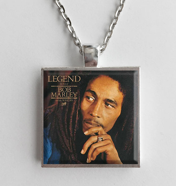 Bob Marley - Legend - Album Cover Art Pendant Necklace - Hollee
