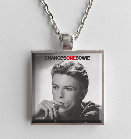 David Bowie - Changes One - Album Cover Art Pendant Necklace - Hollee