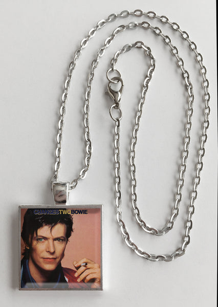 David Bowie - Changes Two - Album Cover Art Pendant Necklace - Hollee