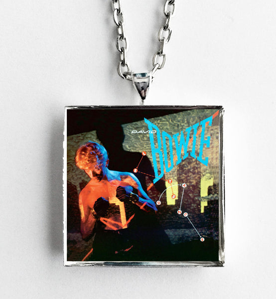 David Bowie - Let's Dance - Album Cover Art Pendant Necklace - Hollee