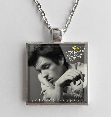 Brandon Flowers - The Desired Effect - Album Cover Art Pendant Necklace - Hollee