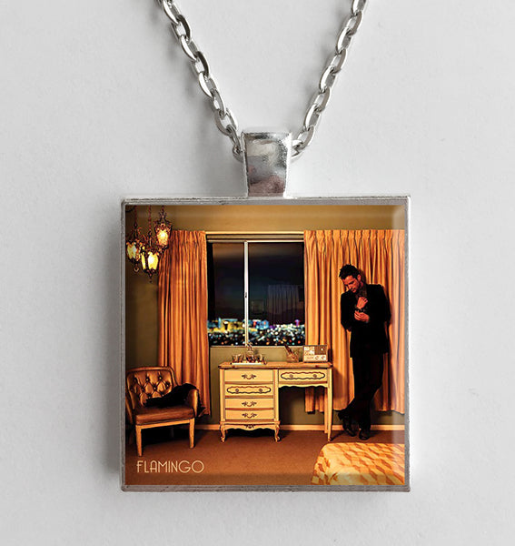 Brandon Flowers - Flamingo - Album Cover Art Pendant Necklace - Hollee