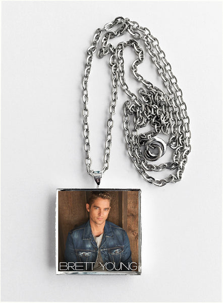 Brett Young - Self Titled - Album Cover Art Pendant Necklace - Hollee