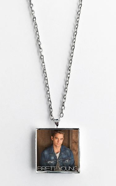 Brett Young - Self Titled - Album Cover Art Pendant Necklace - Hollee