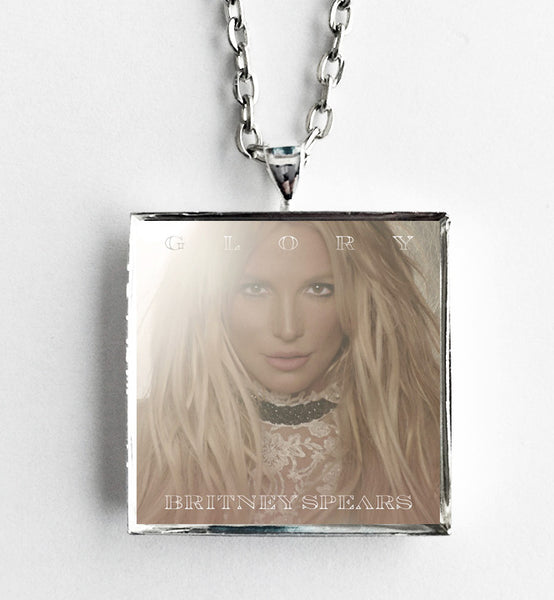 Britney Spears - Glory - Album Cover Art Pendant Necklace - Hollee