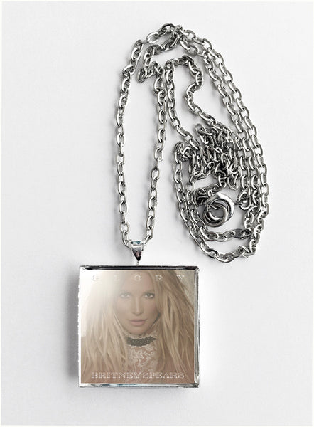 Britney Spears - Glory - Album Cover Art Pendant Necklace - Hollee