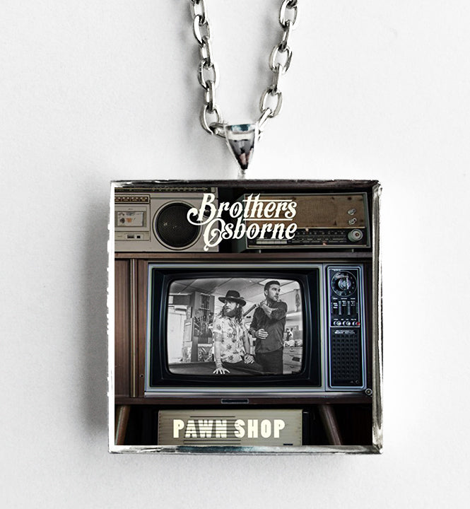Brothers Osborne - Pawn Shop - Album Cover Art Pendant Necklace - Hollee