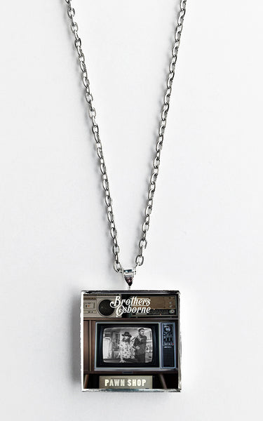 Brothers Osborne - Pawn Shop - Album Cover Art Pendant Necklace - Hollee