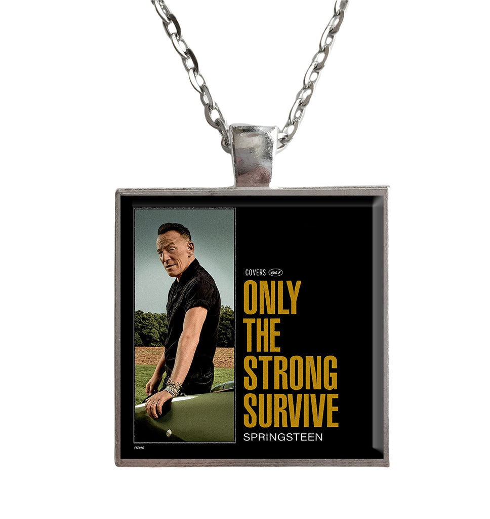 Bruce Springsteen - Only the Strong Survive - Album Cover Art Pendant Necklace