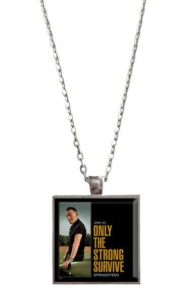 Bruce Springsteen - Only the Strong Survive - Album Cover Art Pendant Necklace