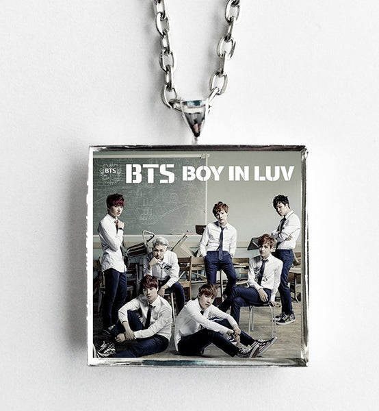 BTS Bangtan Boys - Boy in Luv (v2) - Album Cover Art Pendant Necklace - Hollee