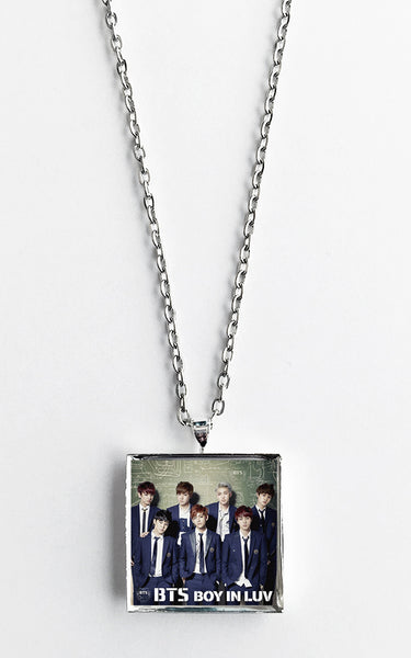 BTS Bangtan Boys - Boy in Luv (v1) - Album Cover Art Pendant Necklace - Hollee