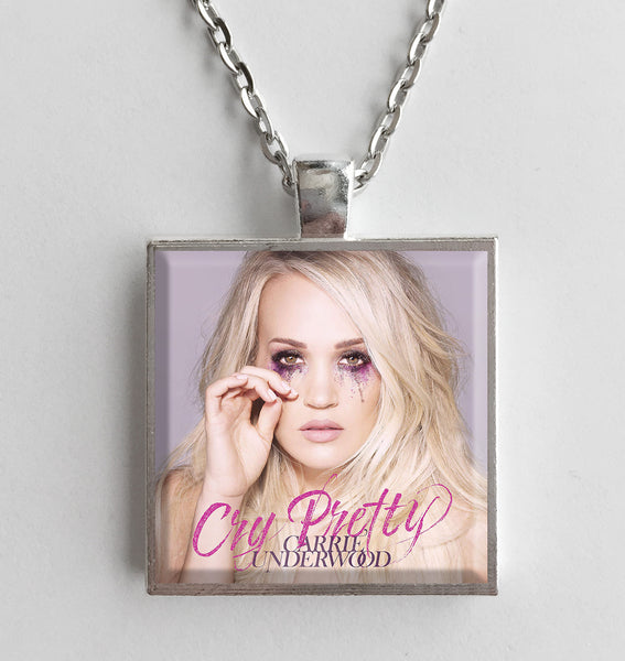 Carrie Underwood - Cry Pretty - Album Cover Art Pendant Necklace - Hollee