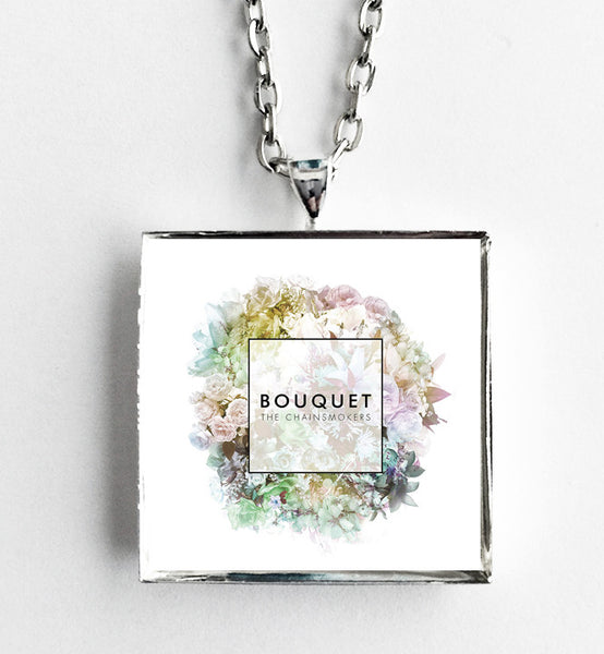 The Chainsmokers - Bouquet - Album Cover Art Pendant Necklace - Hollee