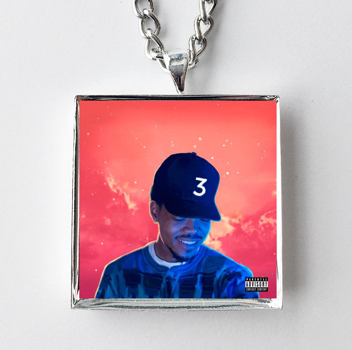 Chance the Rapper - Coloring Book - Album Cover Art Pendant Necklace - Hollee
