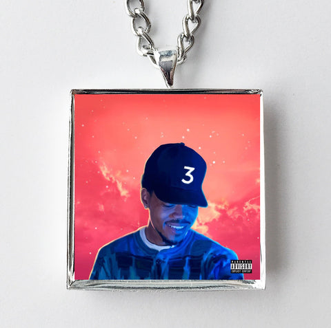 Chance the Rapper - Coloring Book - Album Cover Art Pendant Necklace - Hollee