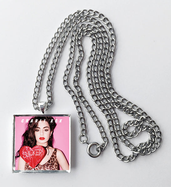 Charli XCX - Sucker - Album Cover Art Pendant Necklace - Hollee