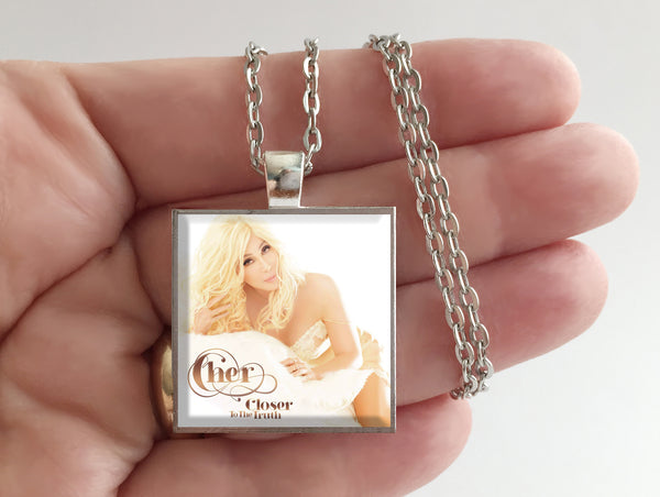 Cher - Closer to the Truth - Album Cover Art Pendant Necklace - Hollee