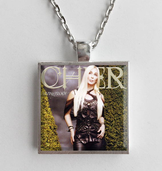 Cher - Living Proof - Album Cover Art Pendant Necklace - Hollee