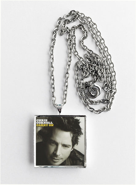 Chris Cornell - Carry On - Album Cover Art Pendant Necklace - Hollee