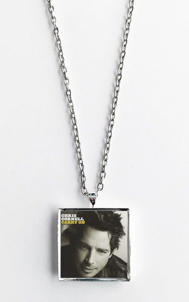 Chris Cornell - Carry On - Album Cover Art Pendant Necklace - Hollee