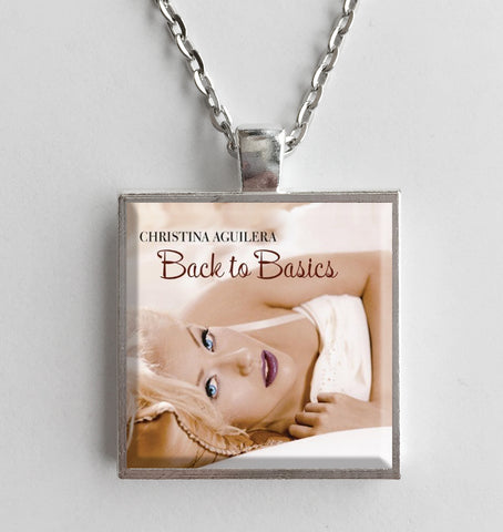 Christina Aguilera - Back to Basics - Album Cover Art Pendant Necklace - Hollee