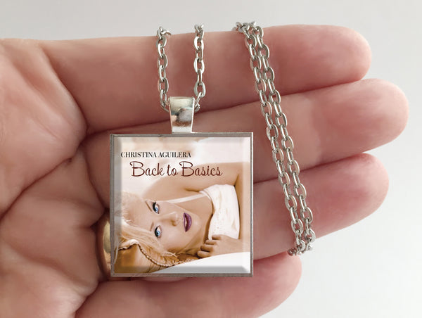 Christina Aguilera - Back to Basics - Album Cover Art Pendant Necklace - Hollee