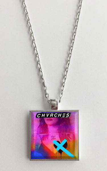 Chvrches - Love is Dead - Album Cover Art Pendant Necklace - Hollee