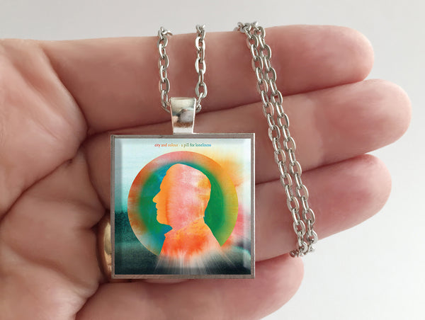 City and Colour - A Pill for Loneliness - Album Cover Art Pendant Necklace - Hollee
