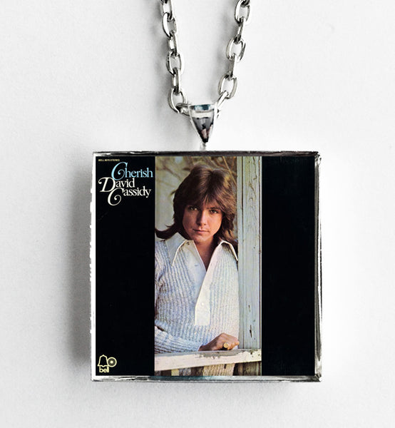 David Cassidy - Cherish - Album Cover Art Pendant Necklace - Hollee