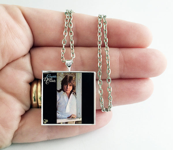 David Cassidy - Cherish - Album Cover Art Pendant Necklace - Hollee