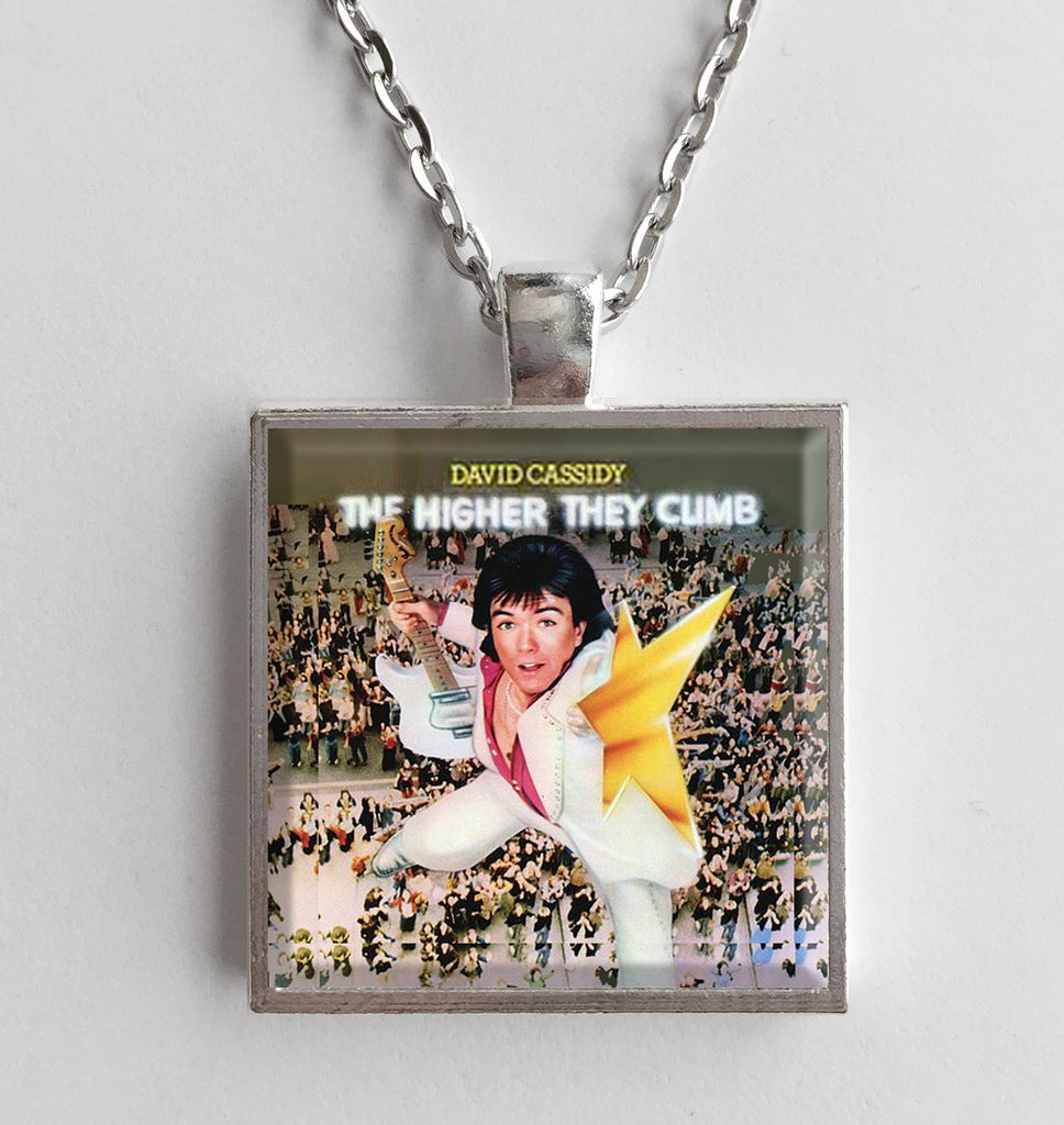 David Cassidy - The Higher They Climb - Album Cover Art Pendant Necklace - Hollee