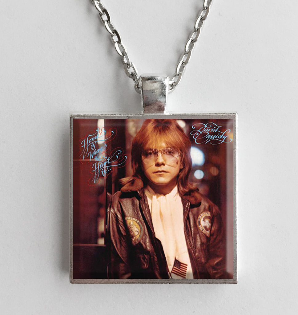 David Cassidy - Home Is Where the Heart Is - Album Cover Art Pendant Necklace - Hollee
