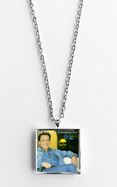 David Cassidy - New Dog Old Trick - Album Cover Art Pendant Necklace - Hollee