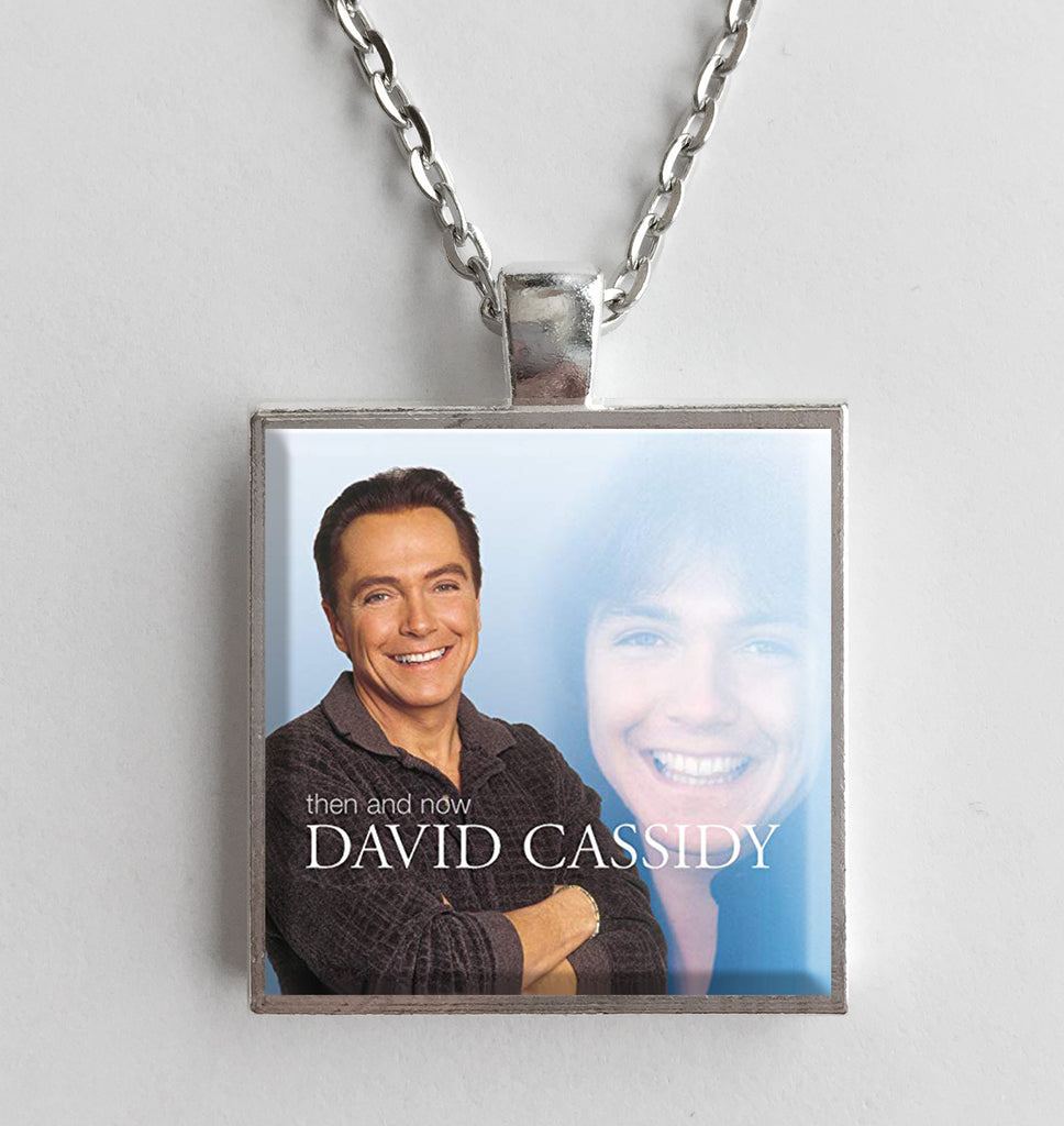 David Cassidy - Then and Now - Album Cover Art Pendant Necklace - Hollee