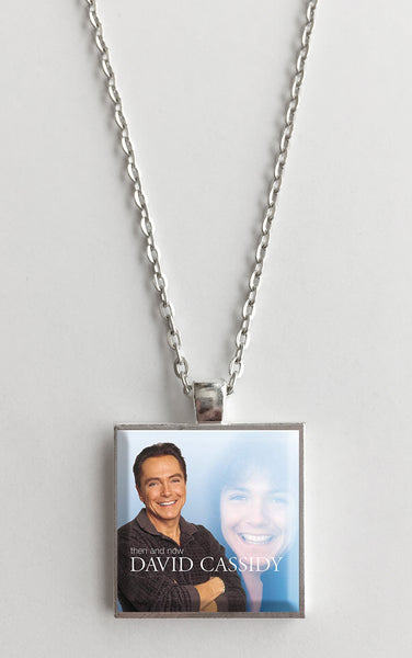 David Cassidy - Then and Now - Album Cover Art Pendant Necklace - Hollee