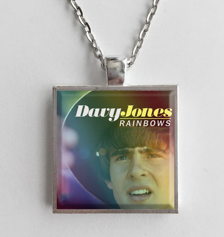 Davy Jones - Rainbows - Album Cover Art Pendant Necklace - Hollee