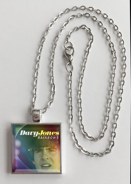 Davy Jones - Rainbows - Album Cover Art Pendant Necklace - Hollee