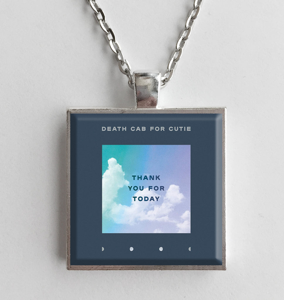 Death Cab For Cutie -  Thank You For Today - Album Cover Art Pendant Necklace - Hollee