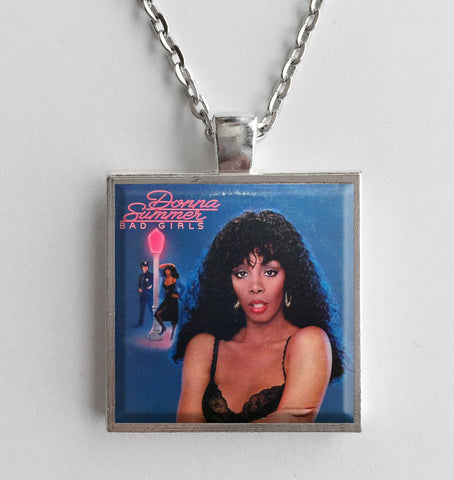 Donna Summer - Bad Girls - Album Cover Art Pendant Necklace - Hollee