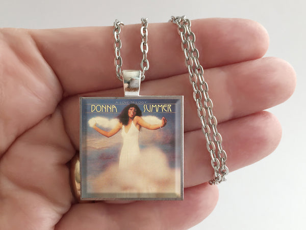 Donna Summer - A Love Trilogy - Album Cover Art Pendant Necklace - Hollee