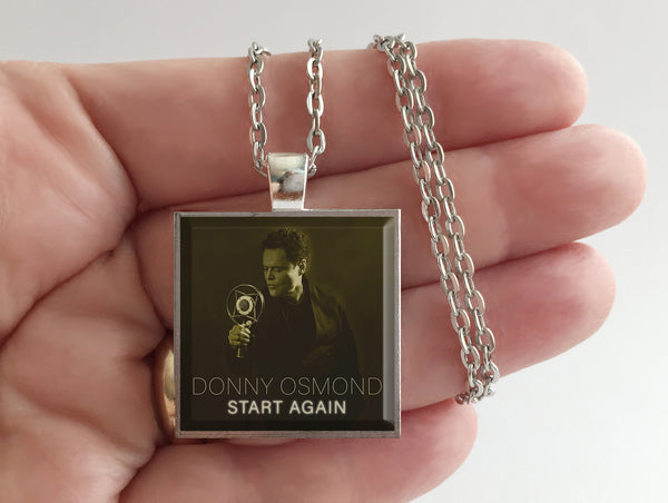 Donny Osmond - Start Again - Album Cover Art Pendant Necklace