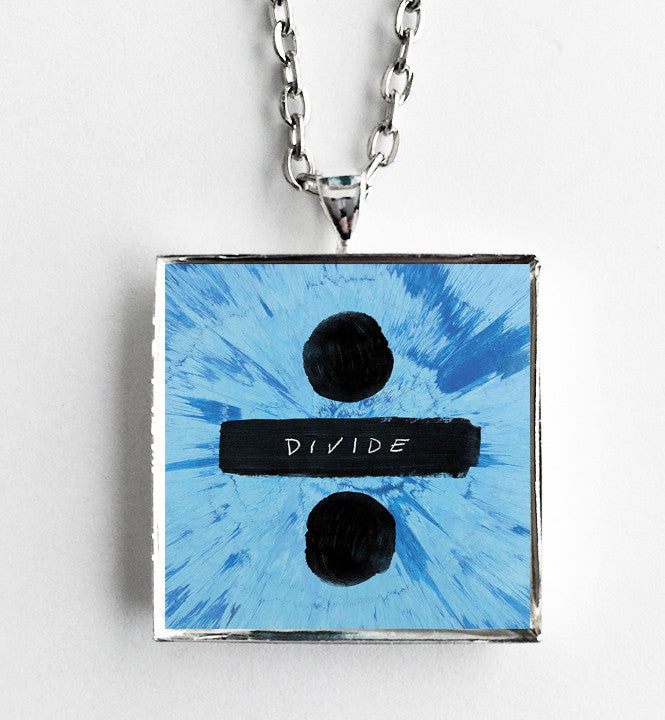 Ed Sheeran - Divide - Album Cover Art Pendant Necklace - Hollee